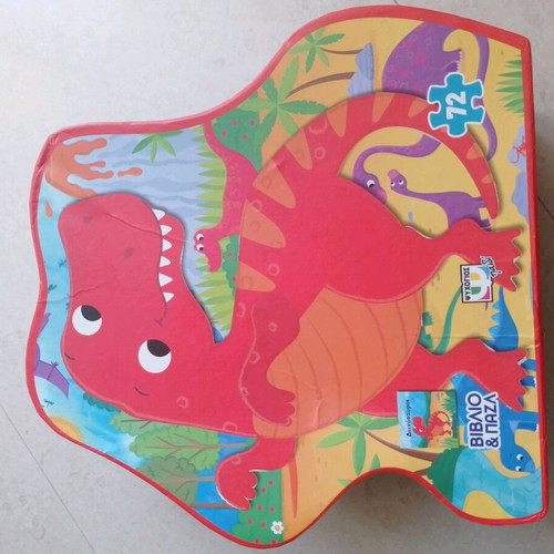 Dinosaur puzzles like new, 75 and 100 pieces