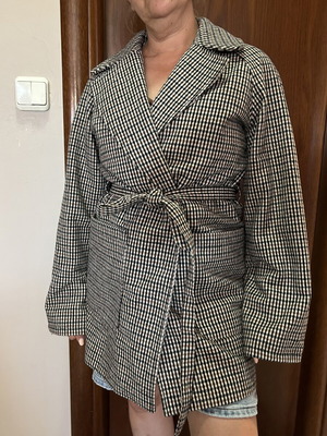 H&M winter coat, XS, multicolored