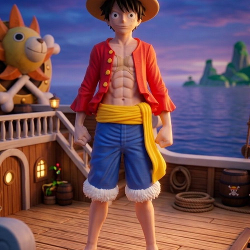 3D figure Monkey D. Luffy made to order