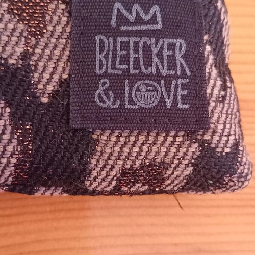 Leo Terracotta Pouch by Bleecker & Love like new, animal print