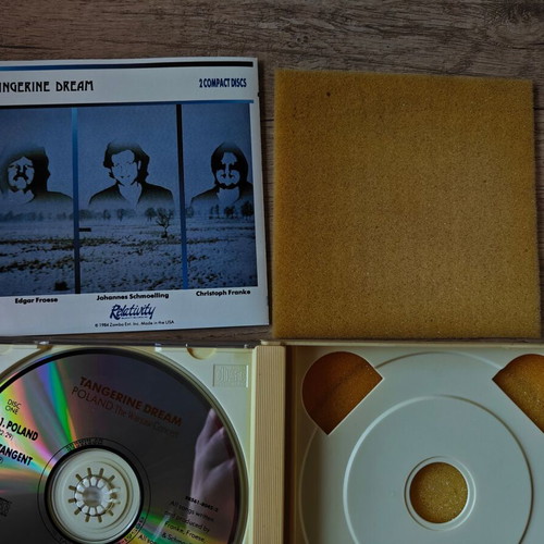 Tangerine Dream The Warsaw Concert double CD in very good condition