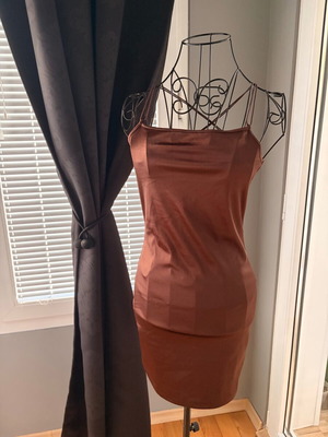 H&M elegant brown dress, size S