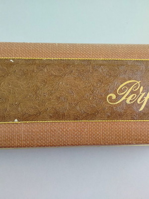 Paper pastry box from the 80s used