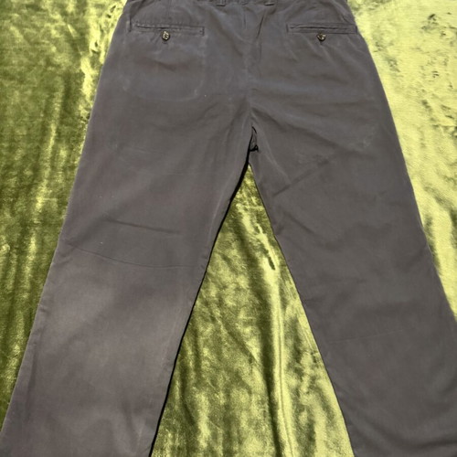 Dockers D1 Slim Fit men's chino pants used, dark blue gray, W32 L34