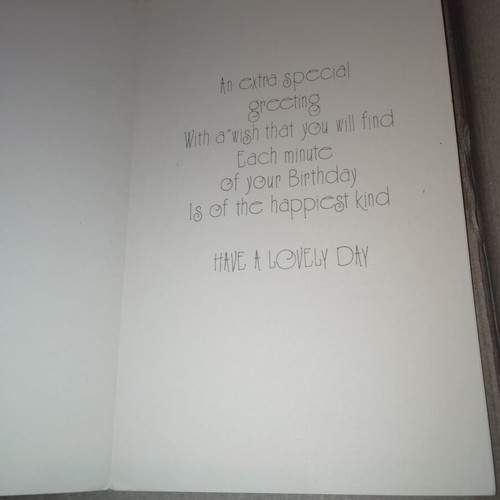 Card postal from 80-90s new, size 20 cm, hard cardboard