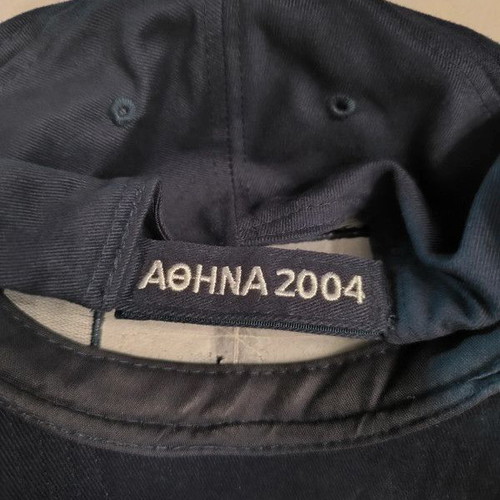 Athens 2004 Olympic Games cap collectible, authentic, unused