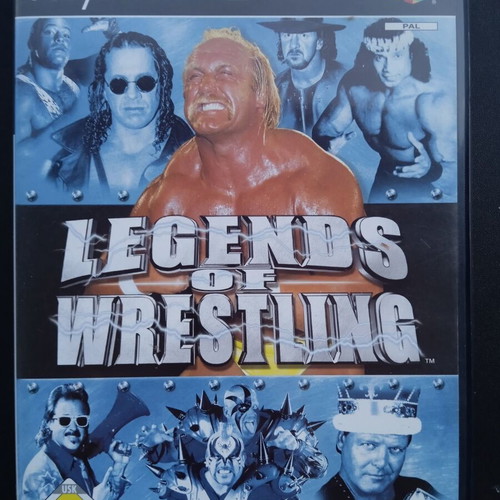 Legends of Wrestling PS2 game like new, PAL edition with box