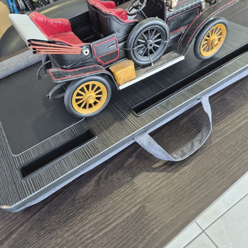Handmade vintage car model