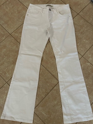 White denim pants like new, size XL