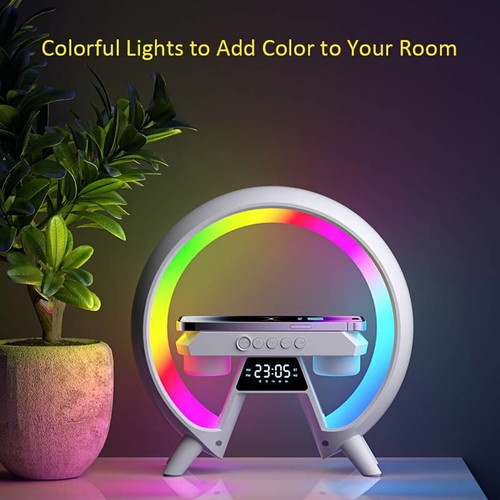 RGB lamp charger speaker new with Bluetooth and LED lighting