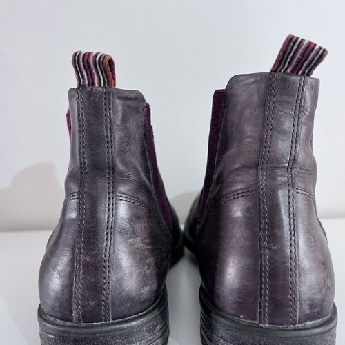 Camel Active Leather Ankle Boots used, brown with elastic Taylor