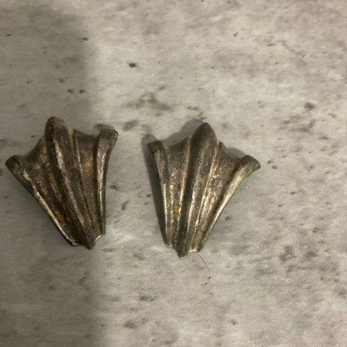 Vintage clip-on earrings used
