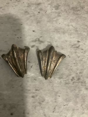 Σκουλαρίκια με κλιπς vintage μεταχειρισμένα