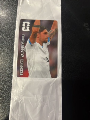Coca Cola PANINI FIFA World Cup αυτοκόλλητο Federico Valverde σαν καινούργιο