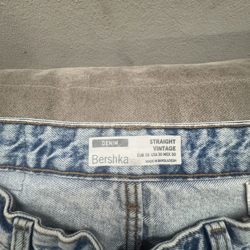 Bershka men's light blue jeans like new, size M