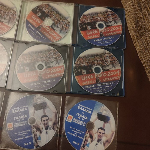 EuroBasket '87 and Euro 2004 All Matches DVD like new