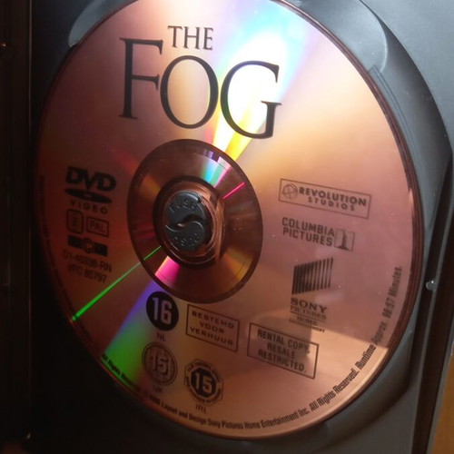 The Fog DVD with Greek subtitles like new