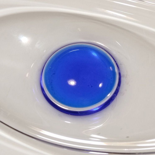 Glass gondola platter used