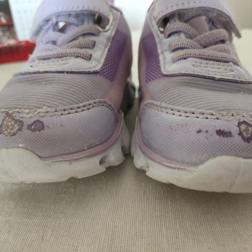 Disney Frozen Sneakers used, lilac, size 27, Velcro fastening