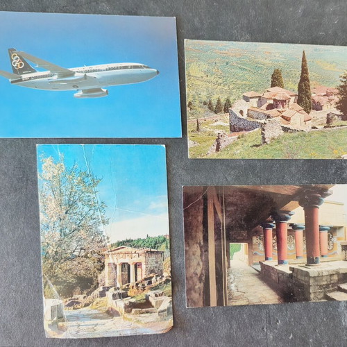 Olympic Airways postcards, set of 6