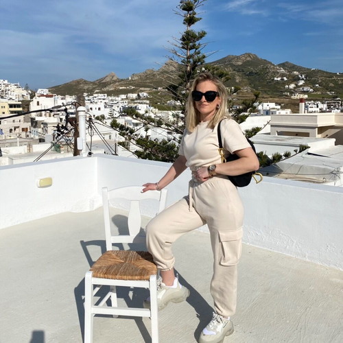 Forma Zara beige pants like new, size S