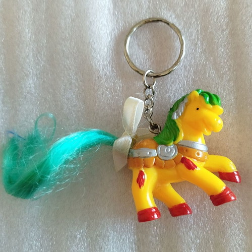 Vintage pony keychain new
