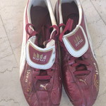 Puma King match-worn signed football boots Cristian Fabbriani River Plate