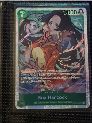 Boa Hancock op16-032 cards set of 3, like new