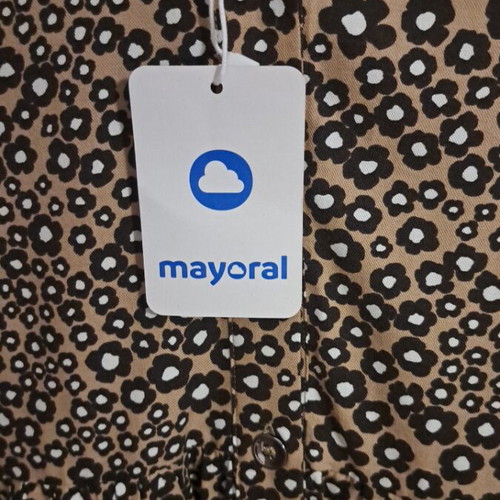 Girls' dress Mayoral new size 9, black and brown
