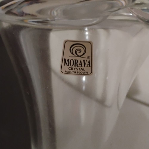 Morava Handmade Crystal Vase new