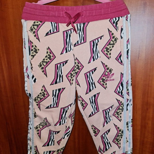 Adidas tracksuit set 2 years pink like new
