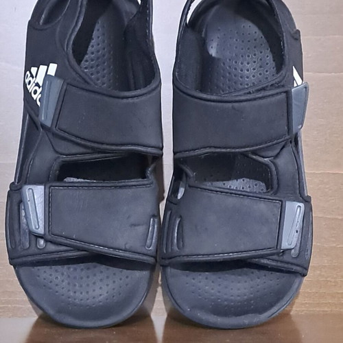 Adidas children's slippers with strass size 34 used, black