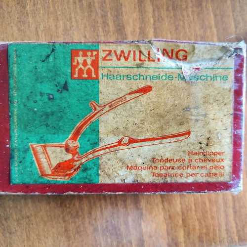 Vintage Zwilling J.A. Henckels Solingen manual hair clipper like new