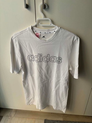 Adidas T-shirt, άσπρο, βαμβάκι, μέγεθος 176 εκ.