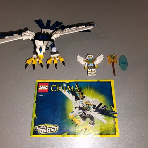 Lego Chima-Set 70124 like new, complete with instructions and figures