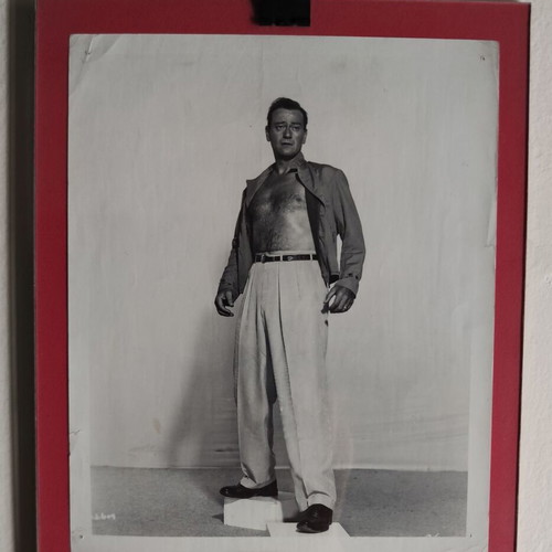 John Wayne vintage studio photograph 1930s behind the scenes