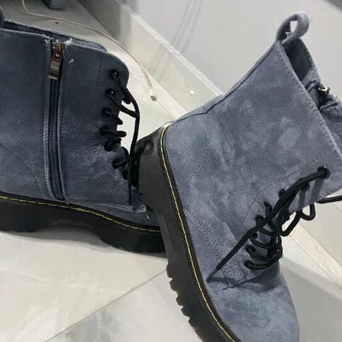 Blue ankle boots size 39 like new
