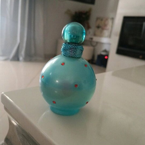 Britney Spears perfume new, half full