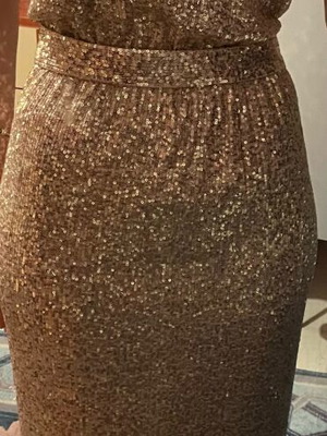 Sequin dress new, gold, Yvonne Bosnjak, size S