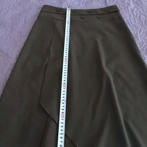 Mango skirt like new, chocolate brown, size M 38 10