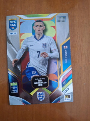 Panini Adrenalyn XL 2026 Foden new Road to World Cup