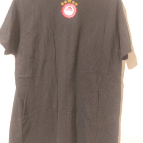 Black Olympiacos short-sleeve shirt like new, authentic PAE Olympiacos product