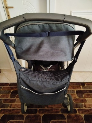 Inglesina Trilogy System Duo Village Denim stroller frame white like new