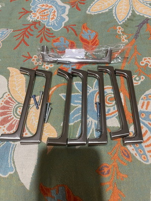 Cabinet handles set of 8 pieces 13cm new zinc material
