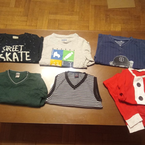 Pack of 7 clothes for 4-year-old boy used N104