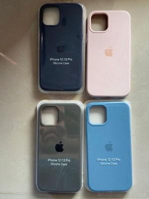Apple cases 12/12 Pro, 3 new and 1 used in good condition