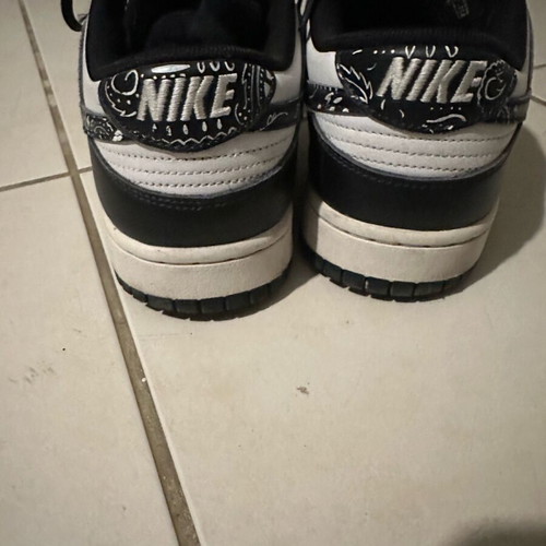 Nike Dunk sneakers used, size 44.5, black