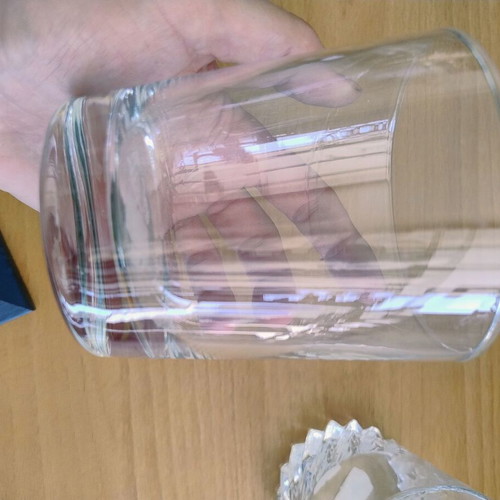 Whiskey glass set of 2 like new