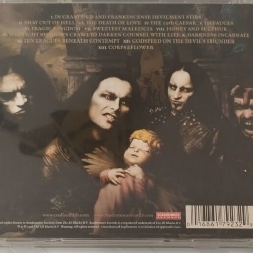 Cradle of Filth Godspeed on the Devil's Thunder CD album near mint, metal