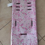 Antisweat stroller cover used, memory foam